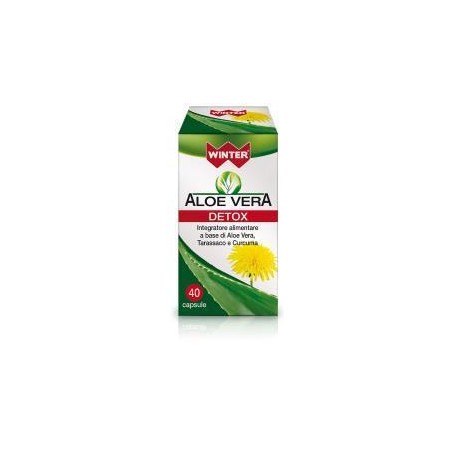 Winter Aloe Vera Detox integratore alimentare 40 Capsule