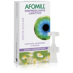 Afomill Rinfrescante Senza Conservanti 10 fiale da 0,5ml