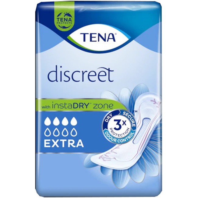 Assorbente incontinenza leggera tena discreet extra 10 pezzi Assorbente incontinenza leggera tena discreet extra 10 pezzi