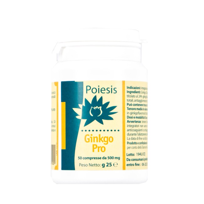 Ginkgo Pro Poiesis 50 Compresse