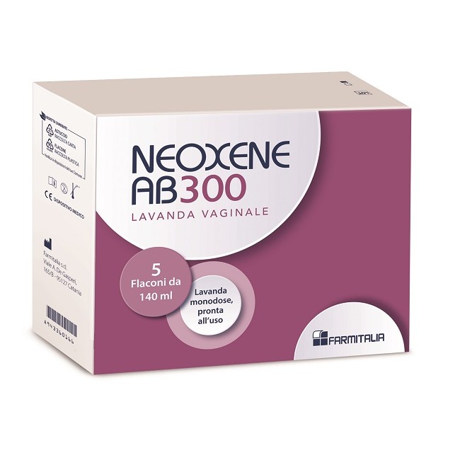 Neoxene ab 300 lavanda vaginale 5 flaconi da 140 ml Neoxene ab 300 lavanda vaginale 5 flaconi da 140 ml