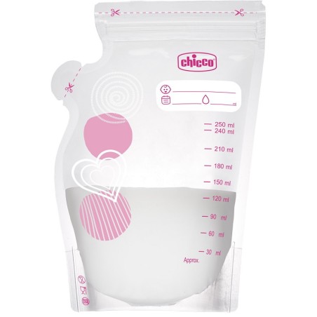 Chicco Sacchetti latte materno 30 pezzi Chicco Sacchetti latte materno 30 pezzi