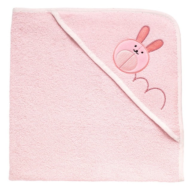 Chicco Quadrato di Spugna Rosa Neonato 0M+ 100% cotone
