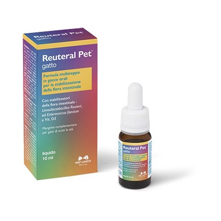 Reuteral Pet Gatto Gocce 10 Ml