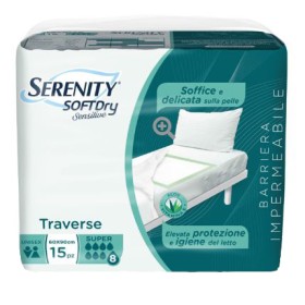 Serenity traversa sd sensitive super 60x90 cm 15 pezzi