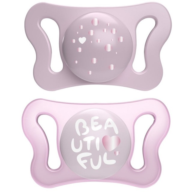 Chicco succhietto micro girl silicone 0-2m 2 pezzi Chicco succhietto micro girl silicone 0-2m 2 pezzi