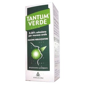 Tantum Verde 0,30% Soluzione per Mucosa Orale 0,30%  Flacone Nebulizzatore 15ml