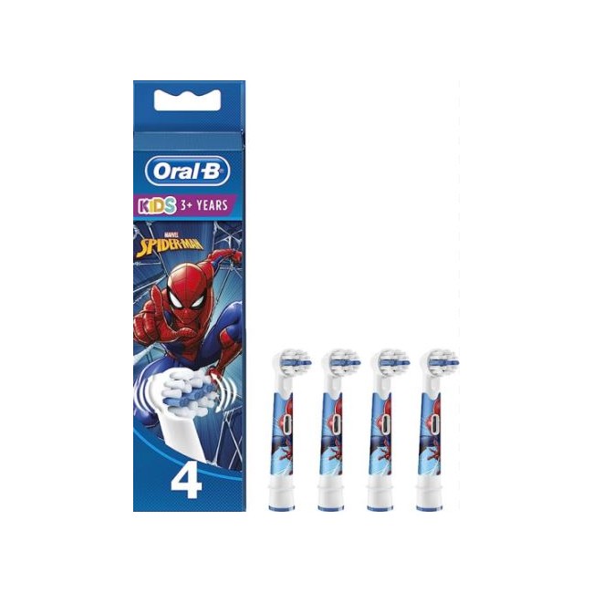 Oralb power refill eb10 spiderman 4 pezzi
