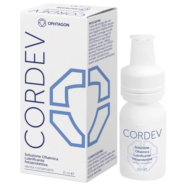 Cordev soluzione oftalmica lubrificante of 10 ml Cordev soluzione oftalmica lubrificante of 10 ml