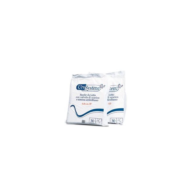 Desa Pharma Sacca Di Drenaggio Da Letto Per Incontinenza Urosystem Tubo 130 Cm Con Scarico 30 Pezzi