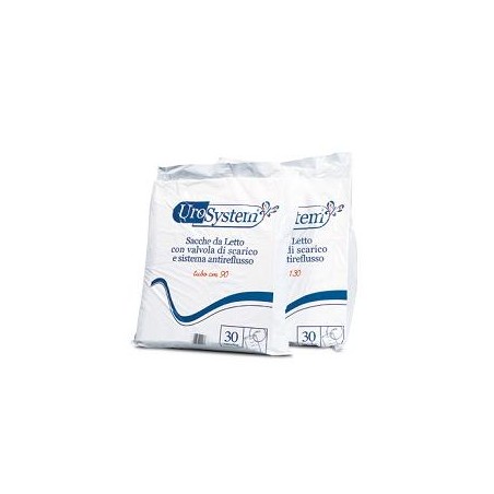 Desa Pharma Sacca Di Drenaggio Da Letto Per Incontinenza Urosystem Tubo 130 Cm Con Scarico 30 Pezzi Desa Pharma Sacca Di Drenaggio Da Letto Per Incontinenza Urosystem Tubo 130 Cm Con Scarico 30 Pezzi