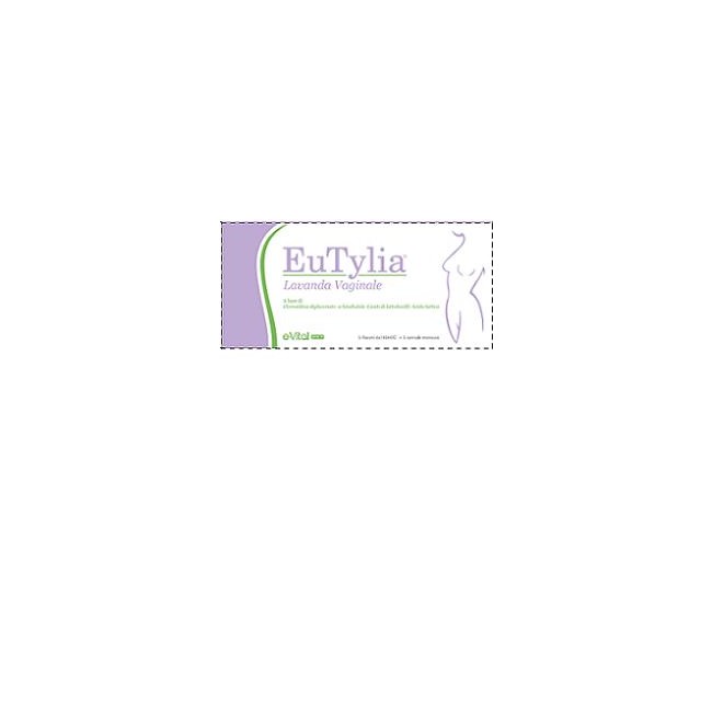 E. Vitalgroup Eutylia Lavanda Vaginale 5 Flaconi 140 Ml + 5 Cannule Monouso