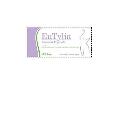 E. Vitalgroup Eutylia Lavanda Vaginale 5 Flaconi 140 Ml + 5 Cannule Monouso E. Vitalgroup Eutylia Lavanda Vaginale 5 Flaconi 140 Ml + 5 Cannule Monouso