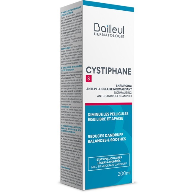 Laboratoires Bailleul Cystiphane S Shampoo Antiforfora Capelli Normali 200 Ml