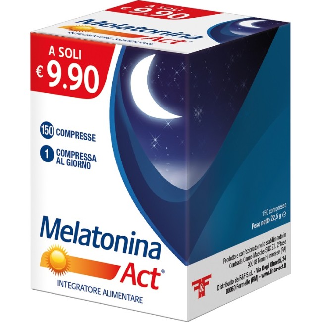 F&F Melatonina Act 150 Compresse F&F Melatonina Act 150 Compresse