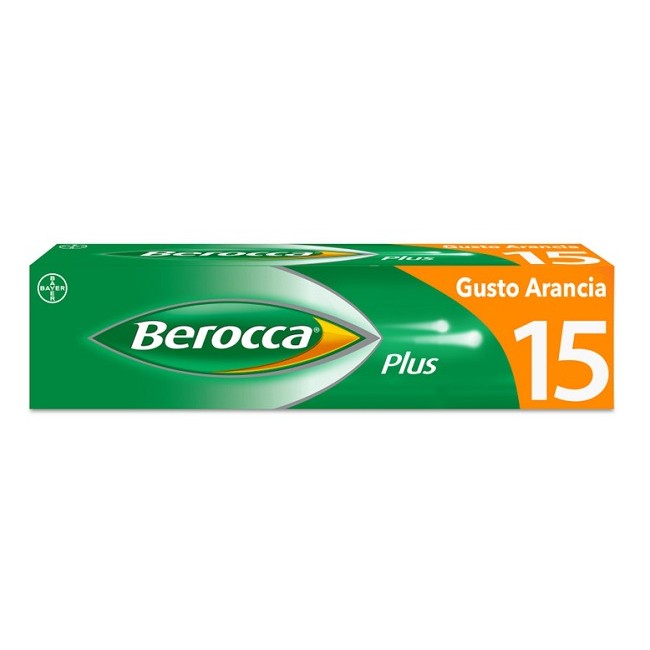 Bayer Berocca Plus 15 Compresse Effervescente Bayer Berocca Plus 15 Compresse Effervescente