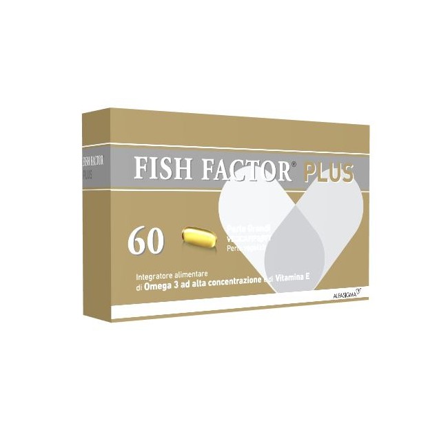 Alfasigma Fish Factor Plus 60 Perle Grandi