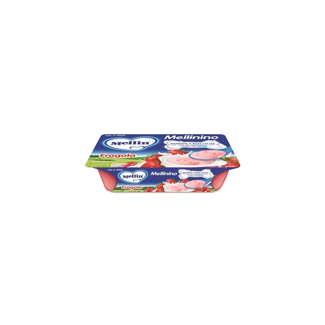 Danone Mellinino Merenda Fragola 6 X 55 G Danone Mellinino Merenda Fragola 6 X 55 G