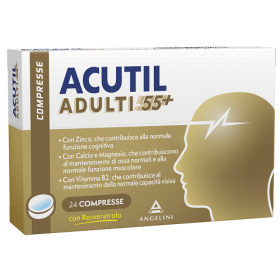 Angelini Acutil Adulti 55+ 24 Compresse It