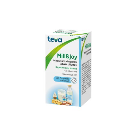 Mill&joy Teva 100 Compresse Masticabili Mill&joy Teva 100 Compresse Masticabili
