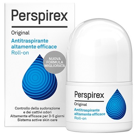RIEMANN A/S Perspirex Original Antitraspirante Roll-on Deodorante Nuova Formula 20 Ml RIEMANN A/S Perspirex Original Antitraspirante Roll-on Deodorante Nuova Formula 20 Ml