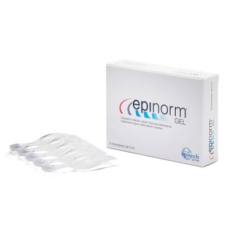 Epitech Epinorm Gel Trattamento Lesioni Cutanee Da Episiotomia 5 Monodose 3 Ml