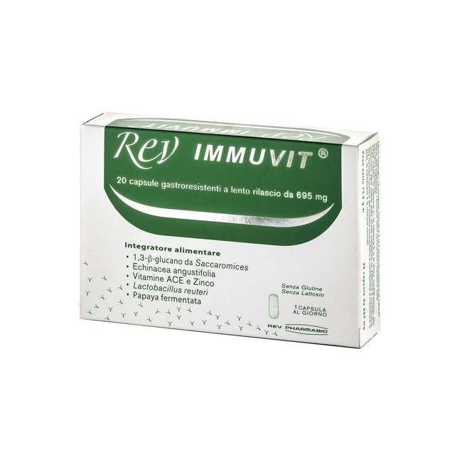 Rev Pharmabio Rev Immuvit 20 Capsule