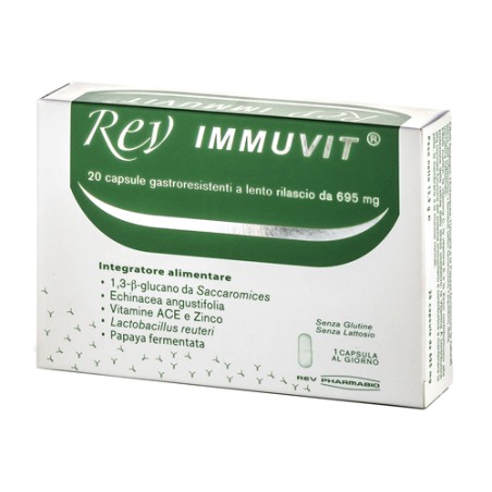 Rev Pharmabio Rev Immuvit 20 Capsule Rev Pharmabio Rev Immuvit 20 Capsule