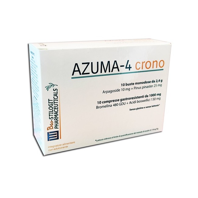 Bio Stilogit Pharmaceuticals Azuma-4 Crono 10 Compresse Gastroresistenti + 10 Buste