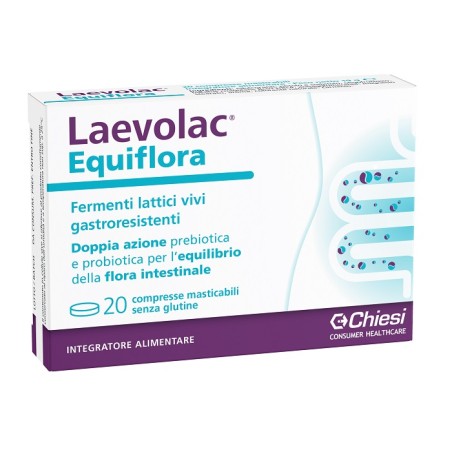 Chiesi Farmaceutici Laevolac Equiflora 20 Compresse
