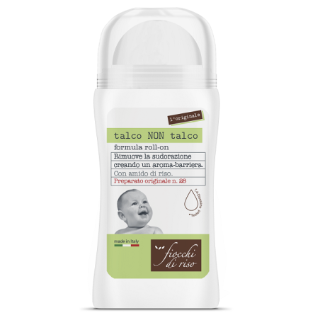 Artsana Fiocchi Di Riso Talco Non Talco Roll-on
