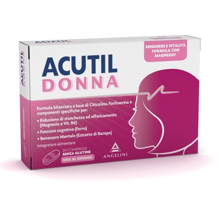Angelini Acutil Donna 20 Compresse Angelini Acutil Donna 20 Compresse
