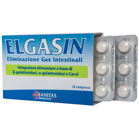 Sanitas Farmaceutici Elgasin 30 Compresse Sanitas Farmaceutici Elgasin 30 Compresse