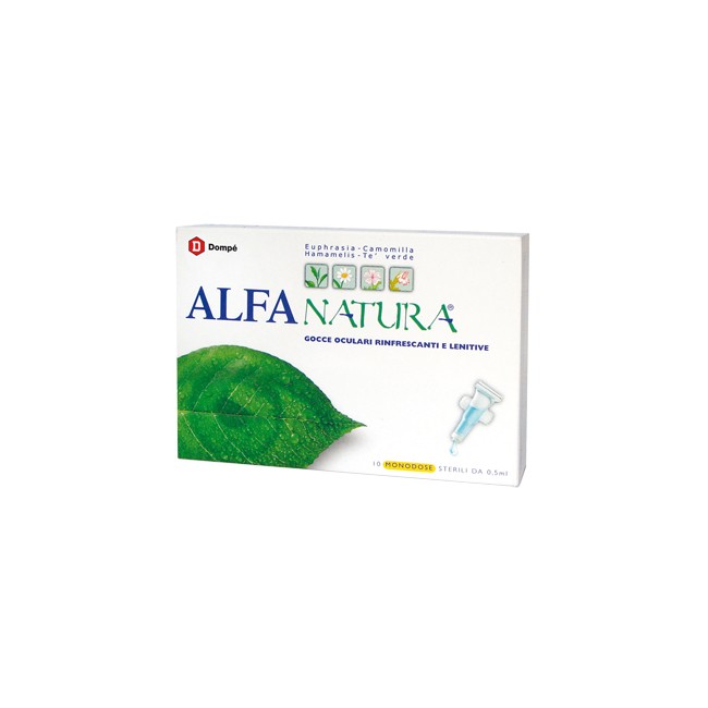 Gocce Oculari Monodose Alfa Natura 10 Flaconcini da 0,5 ml