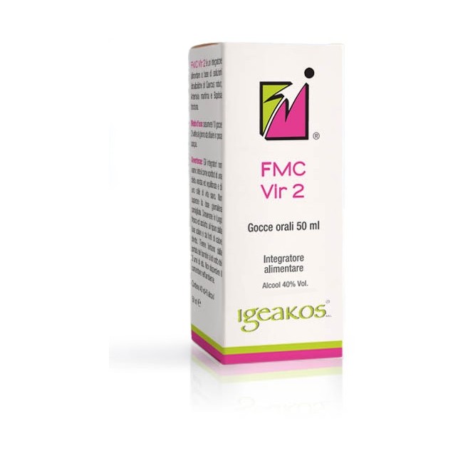 Igeakos Fmc Vir 2 Gocce Orali 50 Ml Igeakos Fmc Vir 2 Gocce Orali 50 Ml