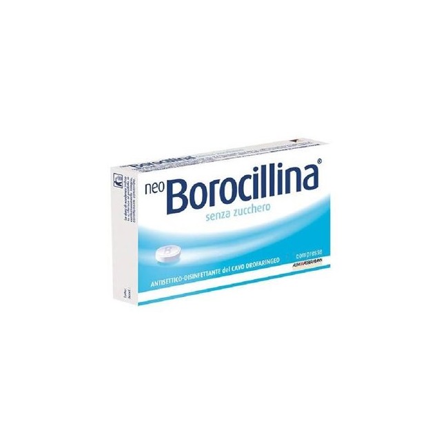 Neo Borocillina Senza Zucchero  16 Pastiglie