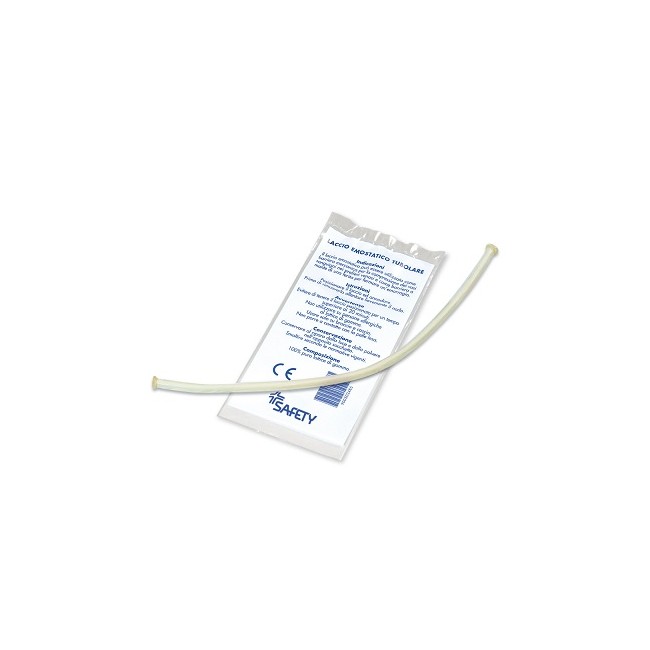 Safety Laccio emostatico tubolare in lattice naturale 40 cm