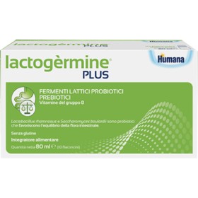 Humana Lactogermine Plus Fermenti Lattici 10 Flaconcini
