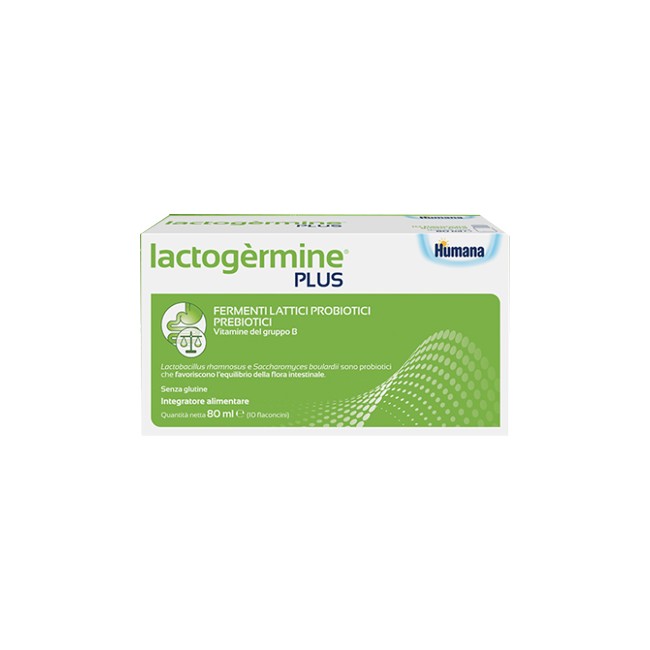 Humana Lactogermine Plus Fermenti Lattici 10 Flaconcini