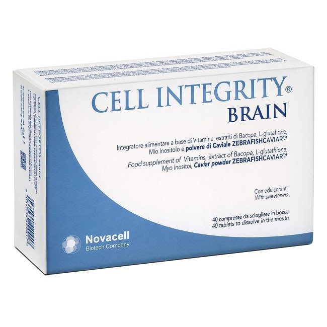 Novacell Biotech Company Cell Integrity Brain 40 Compresse