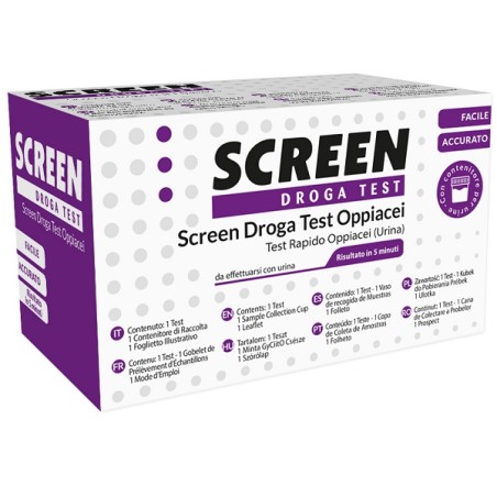Screen Italia Screen Droga Test Oppiacei Test Antidroga Con Contenitore Urina