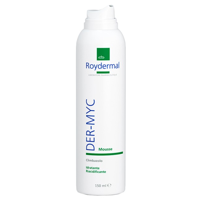 Roydermal Der-myc Mousse Idratante/riacidificante Cute E Mucose 150 Ml