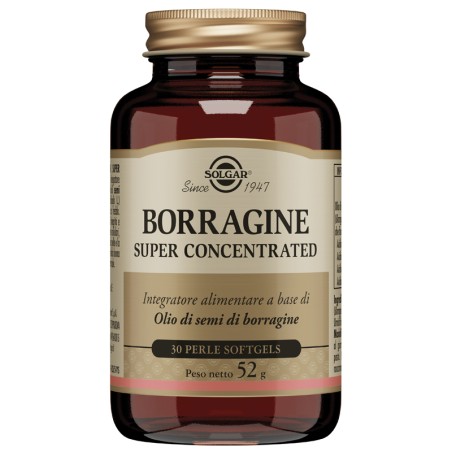 Solgar Borragine Super Concentrated 30 Perle Softgel Solgar Borragine Super Concentrated 30 Perle Softgel