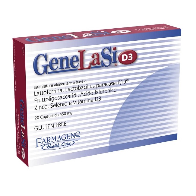 Farmagens Health Care Genelasi D3 20 Capsule 450 Mg