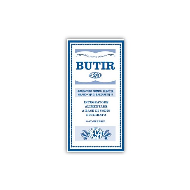 Deca Laboratorio Chimico Butir 30 Compresse