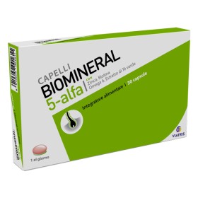 Biomineral 5-alfa  per il mantenimento dei capelli 30 capsule