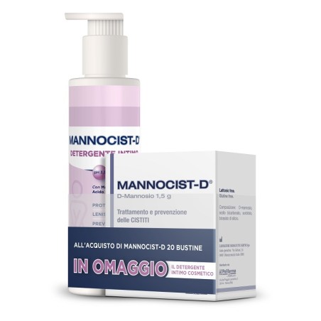 Polifarma Mannocist-d 20 Buste + Mannocist-d Detergente 300 Ml Omaggio Polifarma Mannocist-d 20 Buste + Mannocist-d Detergente 300 Ml Omaggio