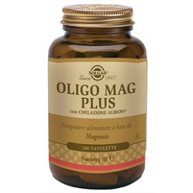 Solgar Oligo Mag Plus Magnesio chelato per stress, sonno e umore