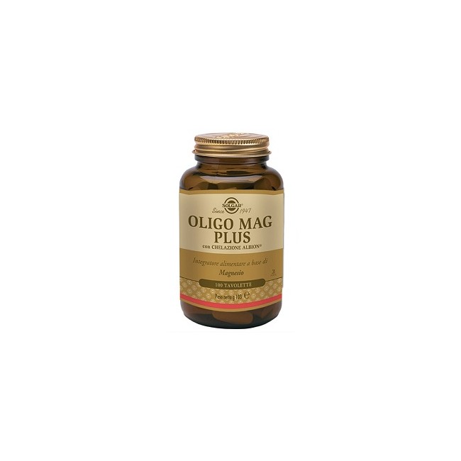Solgar Oligo Mag Plus Magnesio chelato per stress, sonno e umore