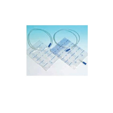 Farmac-Zabban Sacca Raccolta Urina Da Letto In Pvc Non Sterile Volume 2 Litri Tubo Lunghezza 130 Cm 30 Pezzi